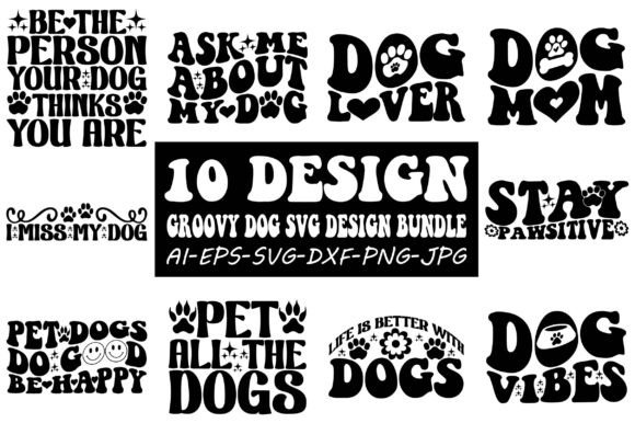 10 Groovy Dog Svg Design Bundle Review