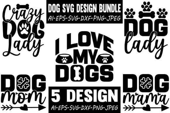5 Dog Svg Design Bundle Review