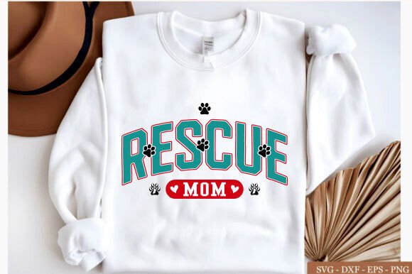 Dog Svg Rescue Mom, Dog Lover Design Review