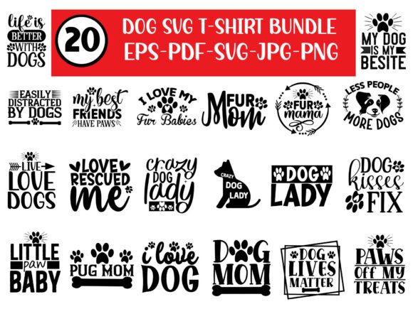 Dog Svg T-shirt Bundle Review