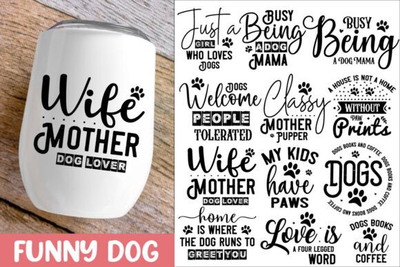 Funny Dog Svg Bundle 20 Designs