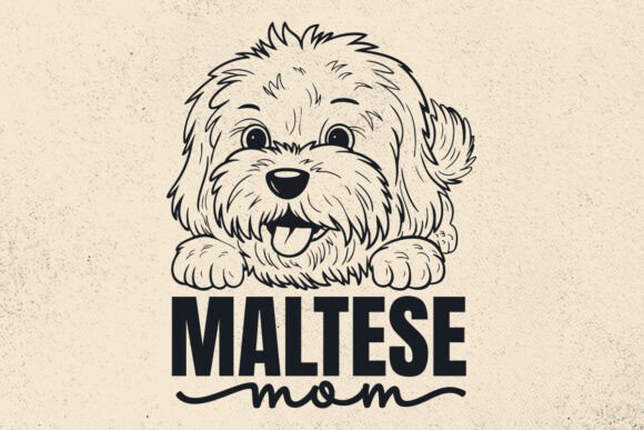 Maltese Mom Svg, Dog Svg Review for Embroidery Projects