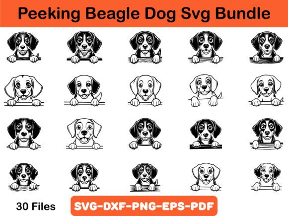 Peeking Beagle Dog Svg Bundle Review
