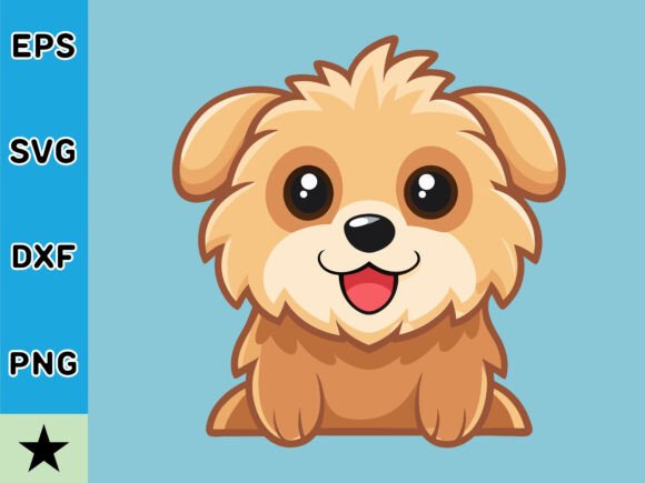 Peeking Little Lion Dog SVG Vector Review