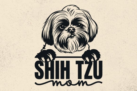 Shih Tzu Mom SVG Design Review