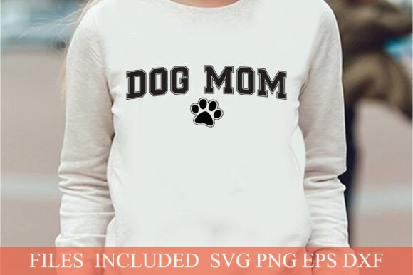 Varsity Dog Mom SVG PNG Design Review